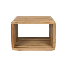 Housecraft Living Djia Kastje/ Nachtkastje Teak Hout Klein - Bruin Best