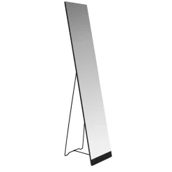 Housecraft Living Stand Vrijstaande Spiegel/ Passpiegel Staand Zwart Discount