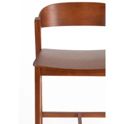 Housecraft Living Wooz Barkruk 65 cm Eikenhout Walnoot bruin Sale