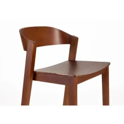 Housecraft Living Wooz Barkruk 65 cm Eikenhout Walnoot bruin Sale