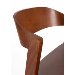 Housecraft Living Wooz Barkruk 65 cm Eikenhout Walnoot bruin Sale