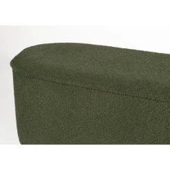 Housecraft Living Housecraft Marcos Bankje Bouclé Groen Clearance