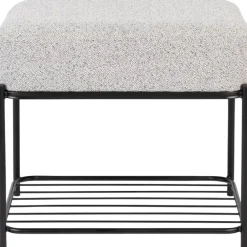 Housecraft Living Housecraft Milou Kruk/ Poef Rechthoekig - Grijs Discount