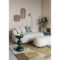 Housecraft Living Housecraft Noxx Hocker Teddy stof Wit