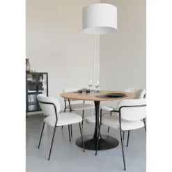 Housecraft Living Housecraft Raku Eettafel Hout 110 cm Naturel Online