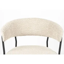 Housecraft Living Housecraft Zeri Eetkamerstoelen armleuning Off white/ Zwart - Set van 2 Sale