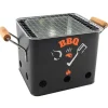 Merkloos Houtskoolbarbecue - tafelmodel - emmer bbq - zwart - 18 cm New