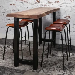 Hoyz Collection Hoyz - Bartafel Boomstam - 150cm breed - 4 Personen - 50x150x92 Discount