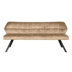 Hoyz Collection Hoyz - Eetkamerbank Raster - 180cm Breed - 3 Personen - Champagne Outlet