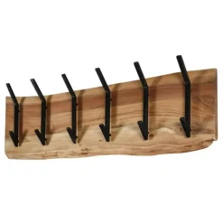 Hoyz Collection Hoyz - Kapstok Edge met 12 haken - Grijs - Wandkapstok Discount