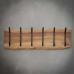 Hoyz Collection Hoyz - Kapstok Edge met 12 haken - Grijs - Wandkapstok Discount