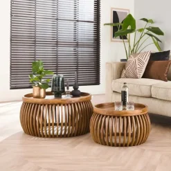 Hoyz Collection Hoyz - Salontafel Tweak Curve - Set van 2 Discount