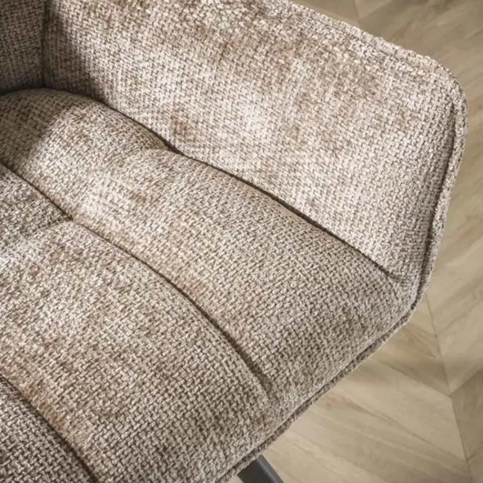 Hoyz Collection - Barstoel Raster Draaibaar - 2 Stuks - Rich Champagne Sale