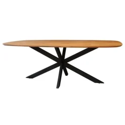 Hoyz Collection - Eetkamertafel Arhus Solid 180cm - Acaciahout - 6 personen Sale