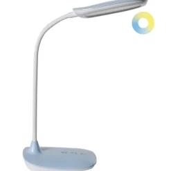 Leen Bakker HYDRA - Bureaulamp LED - Blauw - Synthetisch materiaal Sale