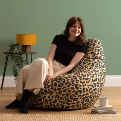 icon - Dalton Zitzak Fauteuil - Gaming - Luipaard New