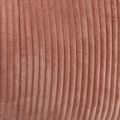 icon - Dolce Lounge Zitzak - Ligstoel - Ribfluweel Fauteuil - Oud roze Outlet