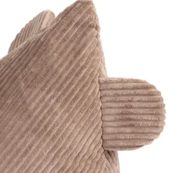 icon - Kinderzitzak Stoel Teddybeer - Ribfluweel - Bruin Online