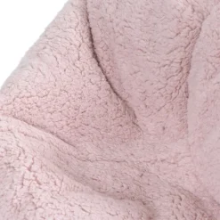 icon - Kingston Kinderzitzak Stoel - Fluffy Pluche Teddy - Oud roze Best