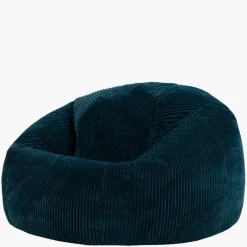 icon - Kingston XL Zitzak Fauteuil - Ribfluweel - Blauwgroen Hot