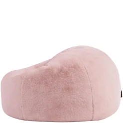 icon - Kingston Zitzak Fauteuil - Fluffy Pluche Imitatiebont - Oud roze