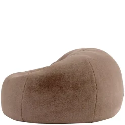 icon - Kingston Zitzak Fauteuil - Fluffy Pluche Imitatiebont - Mocha Clearance