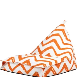 icon - Lounge Kinderzitzak Stoel - Binnen - Buiten - Oranje Discount