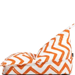 icon - Lounge Kinderzitzak Stoel - Binnen - Buiten - Oranje Discount