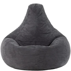 icon Zitzak Dalton - Corduroy Zitzak Volwassenen - Houtskool Online