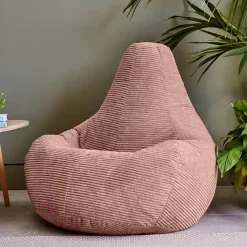icon Zitzak Dalton - Corduroy Zitzak Volwassenen - Oud roze