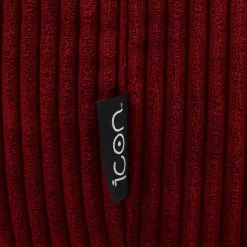 icon Zitzak Dalton - Corduroy Zitzak Volwassenen - Bordeaux Hot