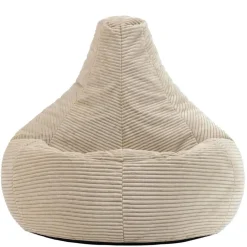 icon Zitzak Dalton - Corduroy Zitzak Volwassenen - Beige Clearance