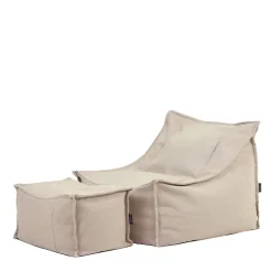 icon Zitzak en Poef Alto - Zitzak Fauteuil Buiten - Beige Sale