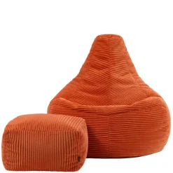 icon Zitzak en Poef Dalton - Corduroy Zitzak - Oranje
