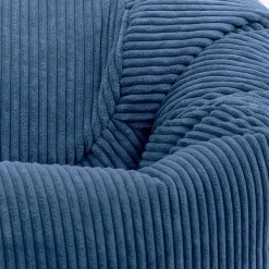 icon Zitzak en Poef Kingston - Corduroy Zitzak - Denimblauw Online