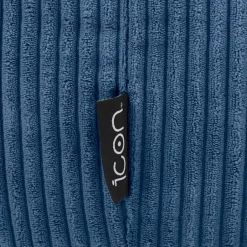 icon Zitzak en Poef Kingston - Corduroy Zitzak - Denimblauw Online