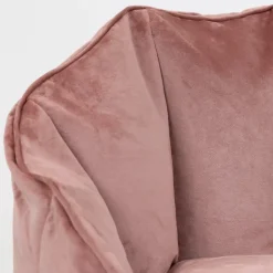 icon Zitzak en Poef Sirena - Zitzak Velvet - Oud roze Discount
