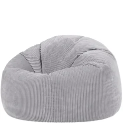 icon Zitzak Kingston - Corduroy Zitzak Volwassenen - Grijs Outlet