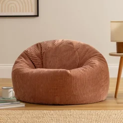 icon Zitzak Kingston - Corduroy Zitzak Volwassenen - Oud roze Outlet