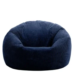 icon Zitzak Kingston - Corduroy Zitzak Volwassenen - Marineblauw Clearance