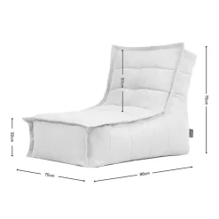 icon Zitzak Lounger Dolce - Zitzak Buiten - Beige New