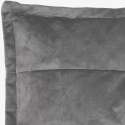 icon Zitzak Lounger Dolce - Fluwelen Zitzak - Houtskool Sale