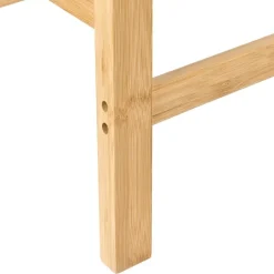 Leen Bakker IGUAZU - Bankje - Lichtbruin - Bamboe Online