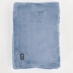 In the Mood Collection Famke Fleece Plaid - 180 x 130 cm - Lichtblauw Outlet