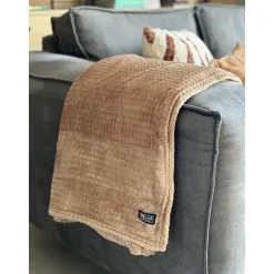 In the Mood Collection Joanne Plaid - L180 x B130 cm - Lichtbruin Outlet