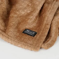 In the Mood Collection Joanne Plaid - L180 x B130 cm - Lichtbruin Outlet