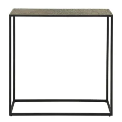 Dimehouse Industriële sidetable Lizzy metallic brons - 25x75x75 cm - Brons - Bronskleurig Sale