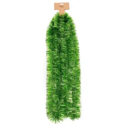 Inge-glas Inge Christmas decor kerstslinger - groen - folie - 750 x 7,5 cm Online