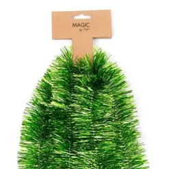 Inge-glas Inge Christmas decor kerstslinger - groen - folie - 750 x 7,5 cm Online