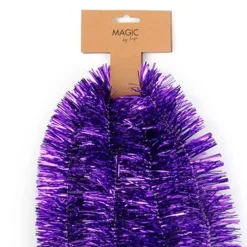 Inge-glas Inge Christmas Decor kerstslinger - paars - folie - 750 x 7,5 cm Sale